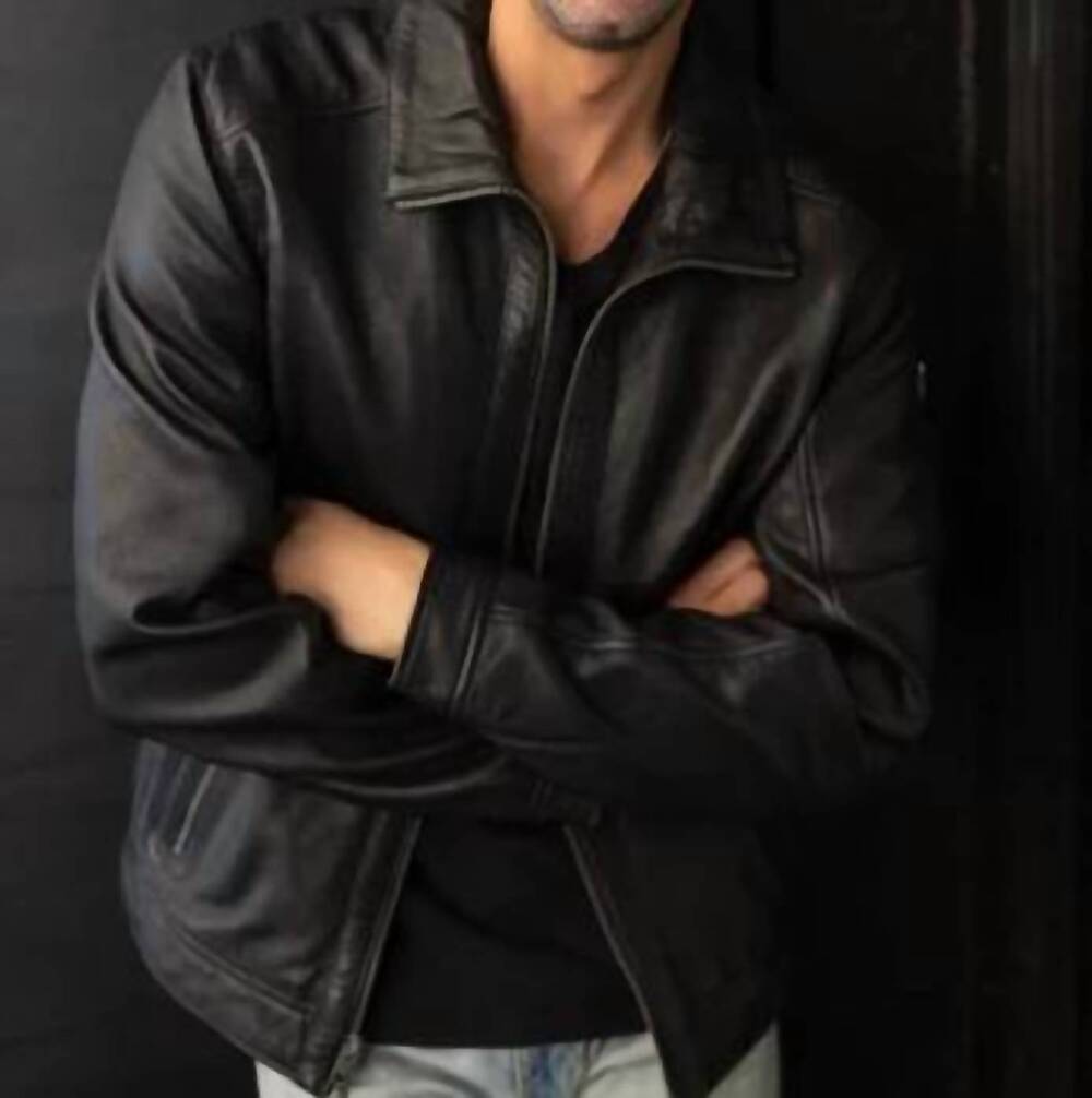 NEW MAURITIUS men's thees jacket in black